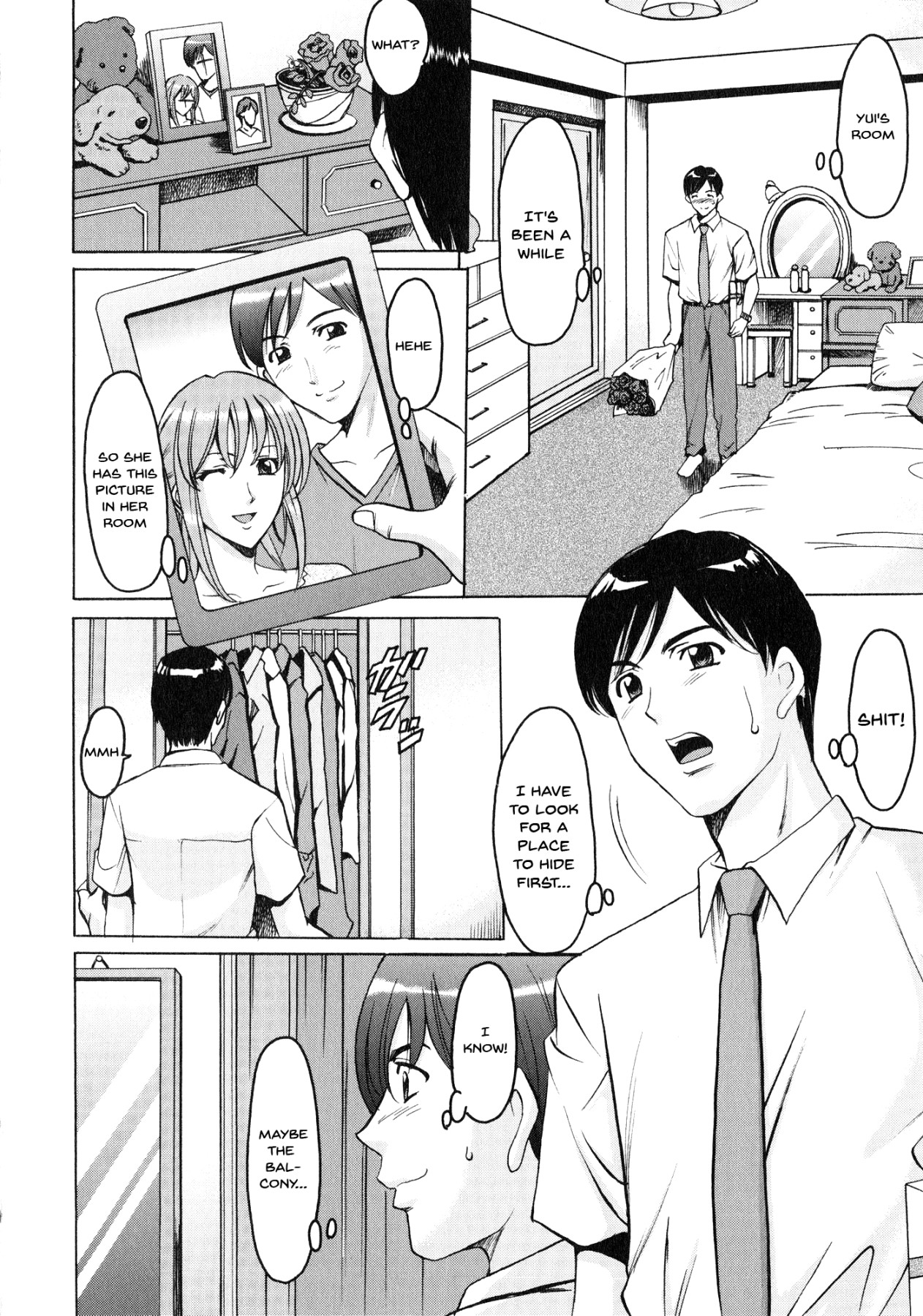 Hentai Manga Comic-A Seductive Older Woman's Apartment-Read-128